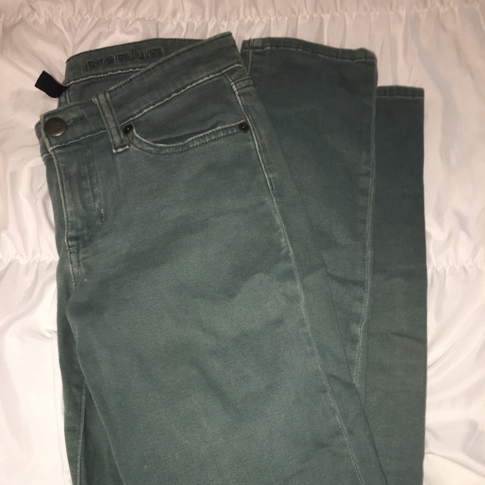 Gap green khaki  jegging jeans